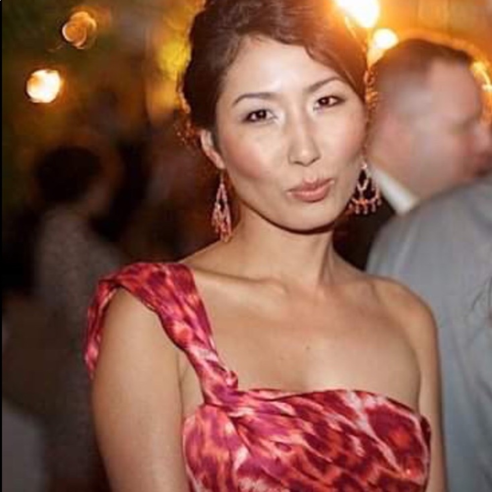 Just Cavalli cocktail dress in leopard print